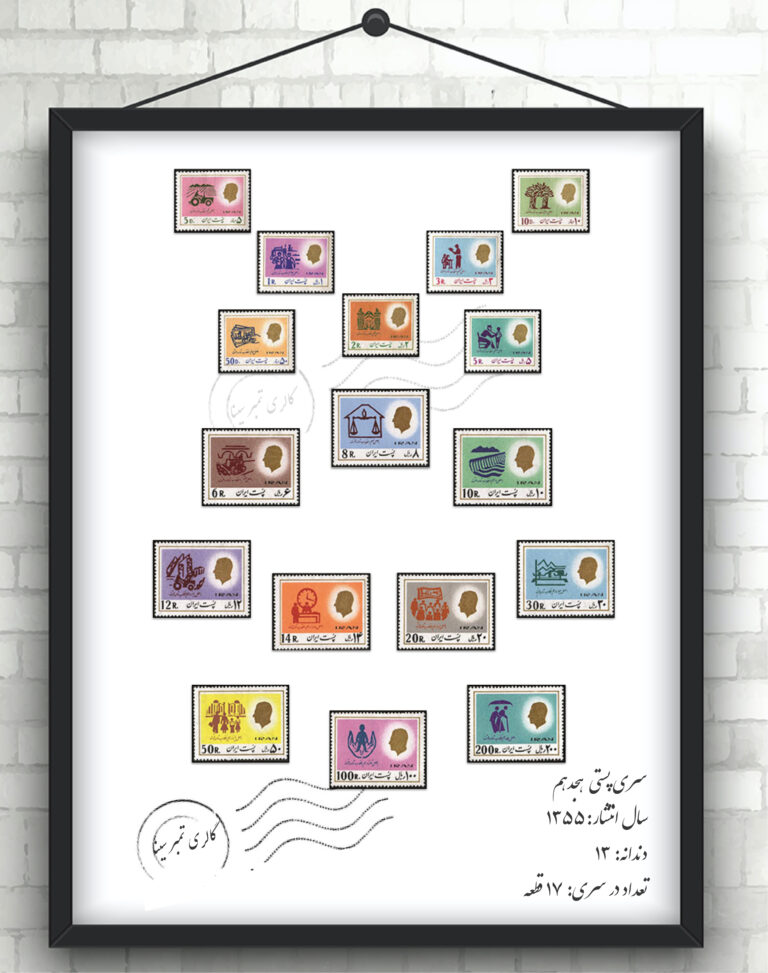 سری پستی جاری هجدهم پهلوی