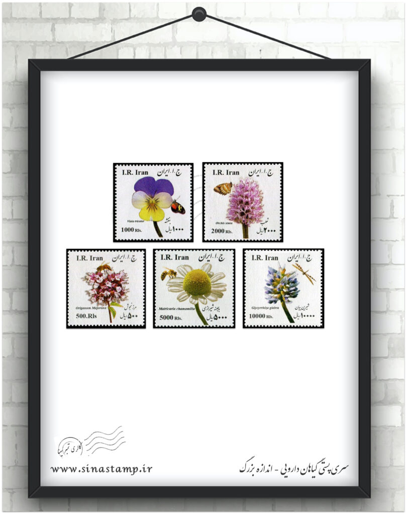 سری پستی گیاهان دارویی بزرگ