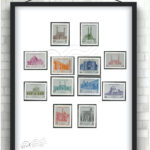 سری پستی چهارم جمهوری اسلامی - مساجد اول مساجد ۱