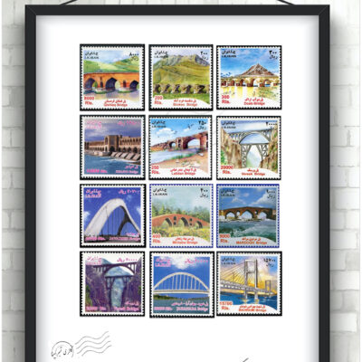 سری پستی پل‌ها اندازه بزرگ