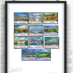 سری پستی پل‌ها اندازه کوچک