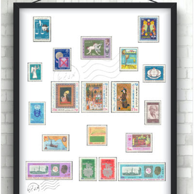 مجموعه تمبر یادگاری سال ۱۳۴۸